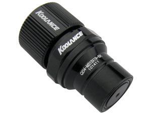 Koolance QD4-MS13X19-BK QD4 Male Quick Disconnect No-Spill Coupling, Compression for 13mm x 19mm (1/2in x 3/4in)Black Koolance QD4-MS13X19-BK QD4 Male Quick Disconnect No-Spill Coupling, Compression for 13mm x 19mm (1/2in x 3/4in)Black