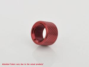 Bitspower G1/4" Female to Female Multi-Transfer Adapter Fitting, Deep Blood Red Bitspower G1/4" Female to Female Multi-Transfer Adapter Fitting, Deep Blood Red