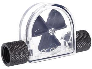 Alphacool 17366 Eisfluegel Flow Indicator Black G1/4 Inner Thread - plexi Water Cooling Monitoring Alphacool 17366 Eisfluegel Flow Indicator Black G1/4 Inner Thread - plexi Water Cooling Monitoring
