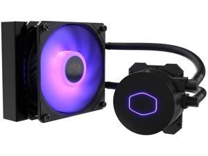Cooler Master MasterLiquid ML120L RGB V2, Close-Loop AIO CPU Liquid Cooler, 3rd Gen Dual Chamber Pump, 240 Radiator, SickleFlow 120mm for AMD Ryzen/Intel 1151 (MLW-D12M-A18PC-R2) Cooler Master MasterLiquid ML120L RGB V2, Close-Loop AIO CPU Liquid Cooler, 3rd Gen Dual Chamber Pump, 240 Radiator, SickleFlow 120mm for AMD Ryzen/Intel 1151 (MLW-D12M-A18PC-R2)
