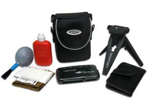 Lenmar DCK1000 Digital Camera Starter Kit Includes Tripod, Case, Card Reader, Cleaning Kit, Media Case