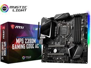 MSI MPG Z390M Gaming Edge AC LGA1151 (Intel 8th and 9th Gen) M.2 USB 3.1 Gen 2 DDR4 HDMI DP Wi-Fi SLI CFX Micro ATX Z390 Gaming Motherboard MSI MPG Z390M Gaming Edge AC LGA1151 (Intel 8th and 9th Gen) M.2 USB 3.1 Gen 2 DDR4 HDMI DP Wi-Fi SLI CFX Micro ATX Z390 Gaming Motherboard