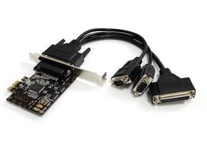 .com 2S1P PCI Express Serial Parallel Combo Card with Breakout Cable - PCIe Serial Parallel Card (PEX2S1P553B)