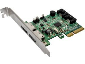 HighPoint RocketRAID 642L 2 SATA 6Gb/s and 2 eSATA 6Gb/s Ports PCI-Express 2.0 x4 SATA III Controller Card HighPoint RocketRAID 642L 2 SATA 6Gb/s and 2 eSATA 6Gb/s Ports PCI-Express 2.0 x4 SATA III Controller Card