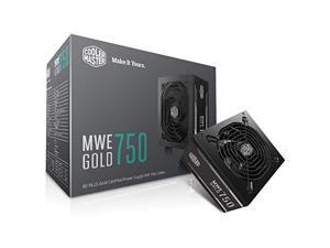 Cooler Master MPY-7501-ACAAG-US MWE Gold 750 Watt 80 Plus Gold Certified Power Supply Cooler Master MPY-7501-ACAAG-US MWE Gold 750 Watt 80 Plus Gold Certified Power Supply