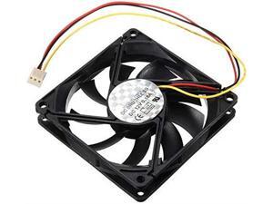 Yuanhaourty 80mm X 25mm CPU PC Cooling Fan Cooler Heatsink Exhaust 3 Pin