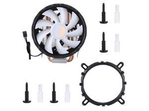 Oumij CPU Cooling Fan ABS Metal Cooler Fan for PS4-1100 Game Console Replacement Part