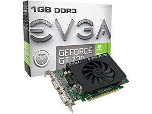 EVGA GeForce GT 730 1GB DDR3 128bit Dual DVI mHDMI Graphics Card 01G-P3-2731-KR Size: 1 GB Style: 128bit Dual-DVI, Model: 01G-P3-2731-KR, Electronic Store & More