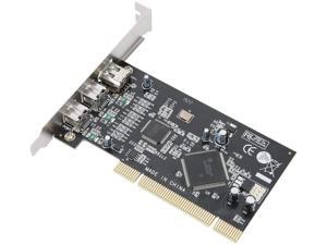 ASHATA ST24 PCI 1394A+1394B Video Acquisition Capture Card PCI Full-Duplex Channel Transmission with SN082AA2+TSB81BA3 Dual Chipset for DV Camcorders, Digital Cameras, CD-RW/DVD-ROM Drives,etc ASHATA ST24 PCI 1394A+1394B Video Acquisition Capture Card PCI Full-Duplex Channel Transmission with SN082AA2+TSB81BA3 Dual Chipset for DV Camcorders, Digital Cameras, CD-RW/DVD-ROM Drives,etc