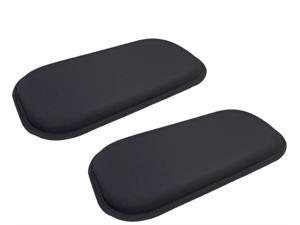 ULTRAGEL Anywhere, Anytime Arm/Wrist Rest Personal Comfort Gel Pad-SG (Soft Gel) (4.5x8.5-Pair, Black/Non-Slip)