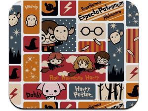 Harry Potter Cute Chibi Pattern Low Profile Thin Mouse Pad Mousepad Harry Potter Cute Chibi Pattern Low Profile Thin Mouse Pad Mousepad