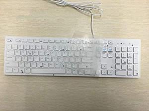 Leze - Ultra Thin Keyboard Cover Compatible with Dell KM636 & KB216 Keyboard & Dell Optiplex 5250 3050 3240 5460 7450 7050 & Dell Inspiron AIO 3475/3670/3477 All-in one Desktop - White Black Leze - Ultra Thin Keyboard Cover Compatible with Dell KM636 & KB216 Keyboard & Dell Optiplex 5250 3050 3240 5460 7450 7050 & Dell Inspiron AIO 3475/3670/3477 All-in one Desktop - White Black