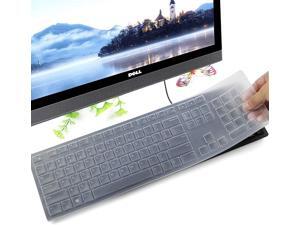 Keyboard Protector Skin for Dell KM636 Wireless Keyboard & Dell KB216 Wired Keyboard & Dell Optiplex 5250 3050 3240 5460 7450 7050 & Dell Inspiron AIO 3475/3670/3477 All-in one Desktop Keyboard, Clear Keyboard Protector Skin for Dell KM636 Wireless Keyboard & Dell KB216 Wired Keyboard & Dell Optiplex 5250 3050 3240 5460 7450 7050 & Dell Inspiron AIO 3475/3670/3477 All-in one Desktop Keyboard, Clear