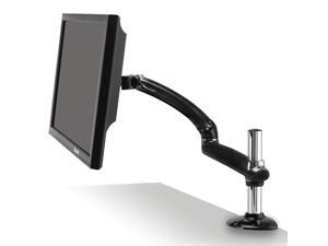 Ergotech Freedom Arm, Single Aluminum Monitor Arm, holds up to 27" Monitor with Desk Clamp - Metal Gray Ergotech Freedom Arm, Single Aluminum Monitor Arm, holds up to 27" Monitor with Desk Clamp - Metal Gray