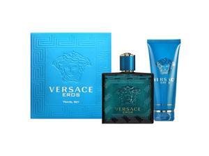 Versace Eros Eau De Toilette Spray- Shower Gel 2 PC Set For Men Versace Eros Eau De Toilette Spray- Shower Gel 2 PC Set For Men