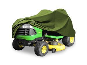 Superior Riding Lawn Mower Tractor Cover Fits Decks up to 54" - Green - 300D Polyester Oxford PU Coated Water and UV Resistant Storage Cover Superior Riding Lawn Mower Tractor Cover Fits Decks up to 54" - Green - 300D Polyester Oxford PU Coated Water and UV Resistant Storage Cover