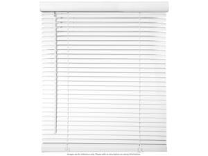68" W x 64" H Cordless Window Blinds 1" Slat PVC Vinyl Venetian Horizontal Privacy Shade Anti-UV White 68" W x 64" H Cordless Window Blinds 1" Slat PVC Vinyl Venetian Horizontal Privacy Shade Anti-UV White