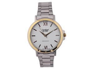 Cardinal men's ALL STEEL quartz watch.