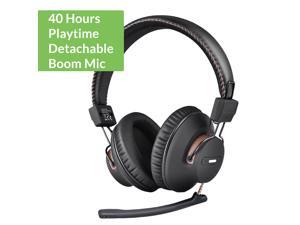 Avantree AS9M Bluetooth Over Ear Headphones with Detachable Boom Mic for Phone Call, Home Office PC Computer, Clear Voice & HiFi Sound Quality, Extra Comfortable & Lightweight, 40H, Wireless & Wired Avantree AS9M Bluetooth Over Ear Headphones with Detachable Boom Mic for Phone Call, Home Office PC Computer, Clear Voice & HiFi Sound Quality, Extra Comfortable & Lightweight, 40H, Wireless & Wired