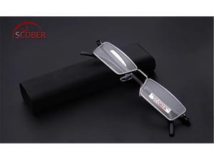 UP Half-Rim Four Colors black Men Women Reading Glasses Ultra Light Alloy Tr90 +0.5 +0.75 +1 To +6 UP Half-Rim Four Colors black Men Women Reading Glasses Ultra Light Alloy Tr90 +0.5 +0.75 +1 To +6