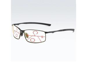Al-mg Alloy  Type Fit the Face Progressive Multifocal Reading Glasses +0.75 +1 +1.25 +1.5 +1.75 +2 +2.25 +2.5 +2.75 To +4