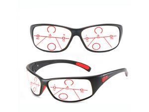 Stick Face Sports Comfortable Progressive Multifocal Reading Glasses +0.75 +1 +1.25 +1.5 +1.75 +2 +2.25 +2.5 +2.75 To +4