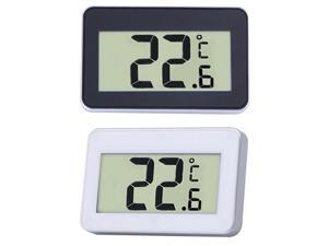 Mini LCD Digital Thermometer Temperature Meter Indoor Electronic Temperature Meter W/Magnet Hook for Refrigerator Mini LCD Digital Thermometer Temperature Meter Indoor Electronic Temperature Meter W/Magnet Hook for Refrigerator
