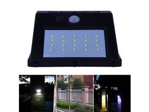 LED Solar Power PIR Motion Sensor Wall Light 20 LED Outdoor Waterproof Street Yard Path Home Garden Security Lamp Energy Saving