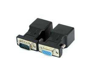 2018 NEW 1 Pair VGA Extender Male Female to LAN RJ45 CAT5 CAT6 20M Network Cable Adapter RJ45 CAT5 CAT6 Dropshipping A 2018 NEW 1 Pair VGA Extender Male Female to LAN RJ45 CAT5 CAT6 20M Network Cable Adapter RJ45 CAT5 CAT6 Dropshipping A