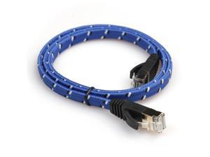 2018 Universal 180cm CAT-7 10 Gigabit Ethernet Cable Modem Router RJ45 for LAN Network for PC Laptop Computer Blue 2018 Universal 180cm CAT-7 10 Gigabit Ethernet Cable Modem Router RJ45 for LAN Network for PC Laptop Computer Blue