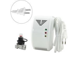 220V Propane Butane LPG Natural Motorhome For Home Alarm System Security EU Plug Gas Detector Sensor Alarm 220V Propane Butane LPG Natural Motorhome For Home Alarm System Security EU Plug Gas Detector Sensor Alarm