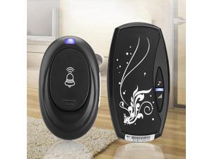 220V Digital LED EU Plug Remote Control Wireless Doorbell 1pc 36 Songs Tune Melody Door Bell 100M Range Waterproof Door Ring