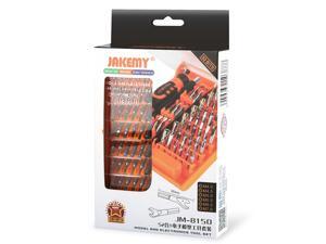 JAKEMY JM-8150 52 in 1 Computer Laptop Repair Hand Tools Kit Screwdriver Set for Mobile Phone Electronic Model DIY Repair JAKEMY JM-8150 52 in 1 Computer Laptop Repair Hand Tools Kit Screwdriver Set for Mobile Phone Electronic Model DIY Repair