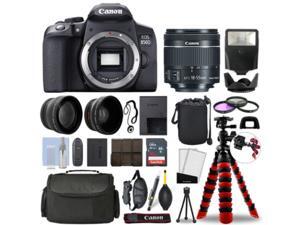Canon 850D / T8i SLR Camera with 18-55mm STM+ 16GB 3 Lens Ultimate Accessory Kit Canon 850D / T8i SLR Camera with 18-55mm STM+ 16GB 3 Lens Ultimate Accessory Kit