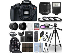 Canon EOS Rebel T100 Digital SLR Camera+ 18-55mm Lens+ 30 Piece Accessory Bundle