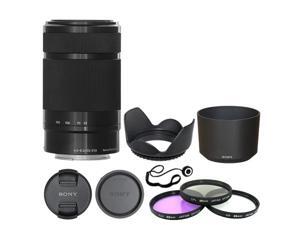 Sony E 55-210mm F4.5-6.3 Lens for Sony E-Mount Black + Deluxe Accessory Kit Sony E 55-210mm F4.5-6.3 Lens for Sony E-Mount Black + Deluxe Accessory Kit