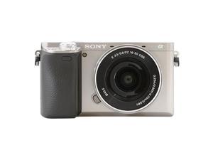 Sony Alpha a6400 Mirrorless 24.2MP 4K Digital Camera with 16-50mm Lens Silver