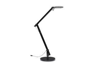 OFM Core Collection LED Desk Lamp with 3-in-1 Desk, Clamp and Wall Mount,  in Black (4020-BLK)