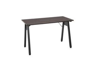 OFM Essentials Collection 48" Table Desk, in Wenge Woodgrain (ESS-1050-BLK-WEN)