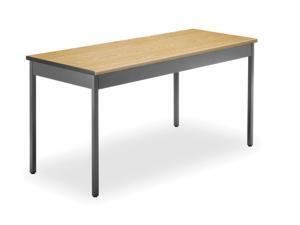 OFM Core Collection 24" x 60" Multi-Purpose Utility Table, in Oak (UT2460-OAK)
