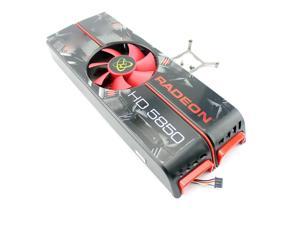 For XFX For AMD HD5850 53*53MM HD 5850 Graphics card Graphics card heat sink cooling fan Display card radiator