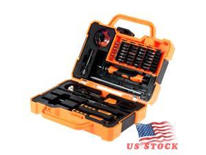 EC2WORLD 45 in 1 Professional Screwdriver Set Precise Hand Repair Kit Opening Tools for Cellphone Computer Electronic Maintenance