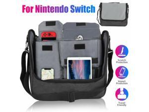 For Nintendo Switch Console Travel Carrying Shoulder Messenger Bag Large Storage