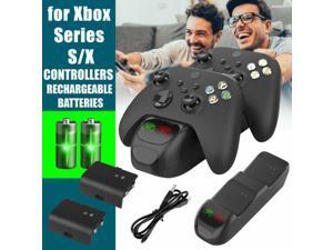For Xbox Series S/X Charging Dock Station Controller Stand+2Rechargeable Battery For Xbox Series S/X Charging Dock Station Controller Stand+2Rechargeable Battery