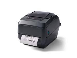 ZEBRA GX430t Thermal Transfer Desktop Printer Print Width of 4 in USB Serial Parallel and Ethernet Connectivity GX43-102410-000