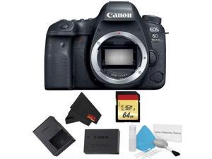Canon EOS 6D Mark II DSLR Camera (Body Only) Basic Bundle - Intl Model