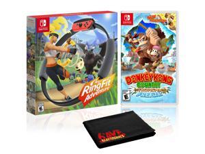 Nintendo RingFit Adventure Bundle with Donkey Kong Country: Tropical Freeze Nintendo RingFit Adventure Bundle with Donkey Kong Country: Tropical Freeze