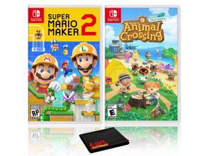 Super Mario Maker 2 + Animal Crossing: New Horizons - Two Game Bundle - Nintendo Switch