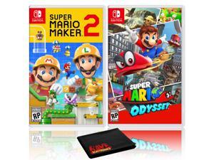 Super Mario Maker 2 + Super Mario Odyssey - Two Game Bundle - Nintendo Switch