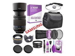 Samsung 50-200mm f/4.0-5.6 Telephoto Zoom Lens NX Mount (International) + Warranty + Case + Accessories Bundle Samsung 50-200mm f/4.0-5.6 Telephoto Zoom Lens NX Mount (International) + Warranty + Case + Accessories Bundle